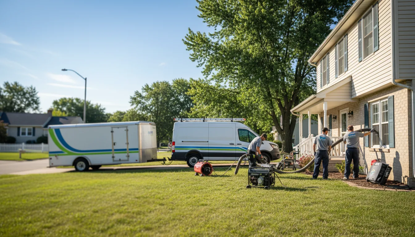 Flooded Basement Restoration And Cleanup With Repair in Beaver Dam, KY near me